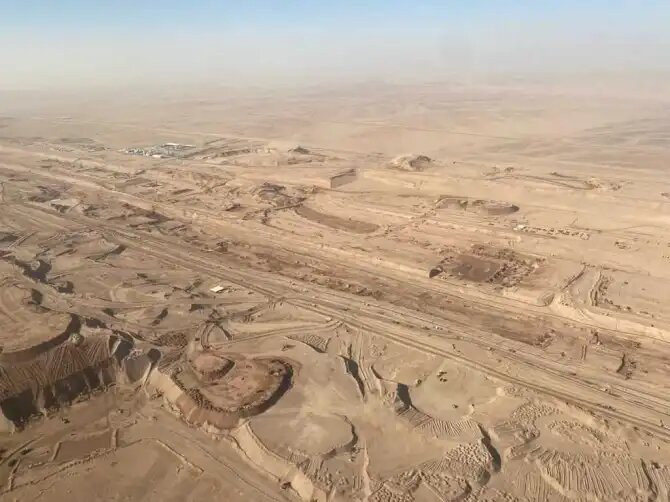پروژه آسمان خراش 260 کیلومتری عربستان سعودی در حال سقوط