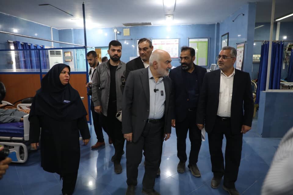 استاندار تاکید استاندار بر لزوم افزایش فضاهای درمانی شادگان