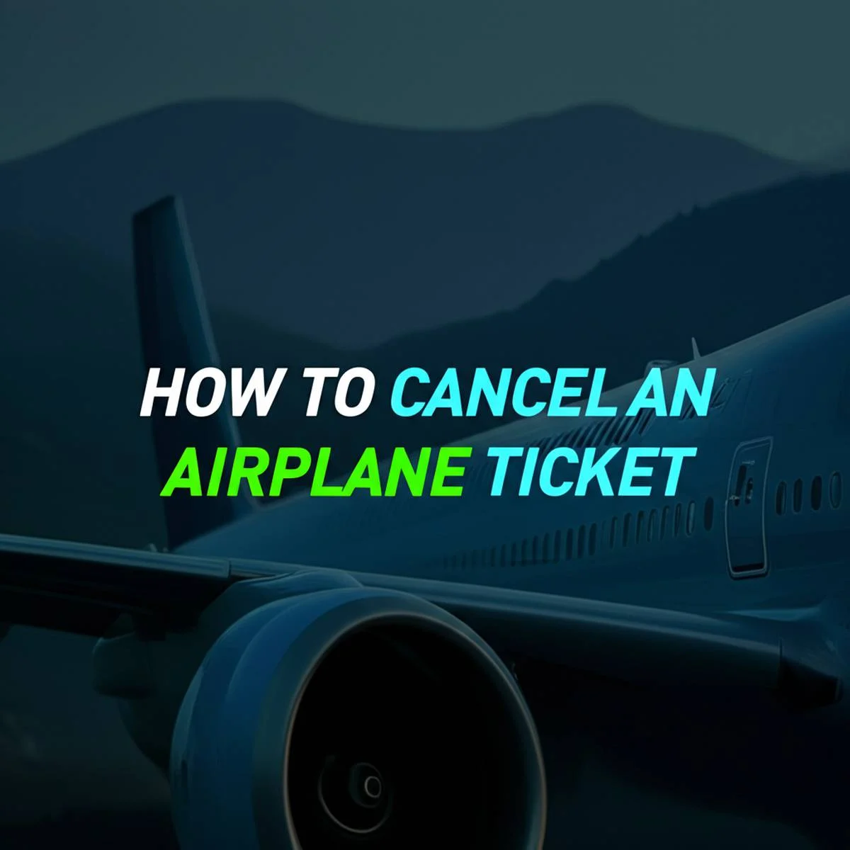 راه های کنسلی بلیط هواپیما