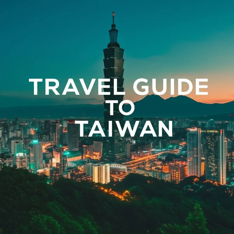 راهنمای مسافرتی به تایوان Travel Guide To Taiwan