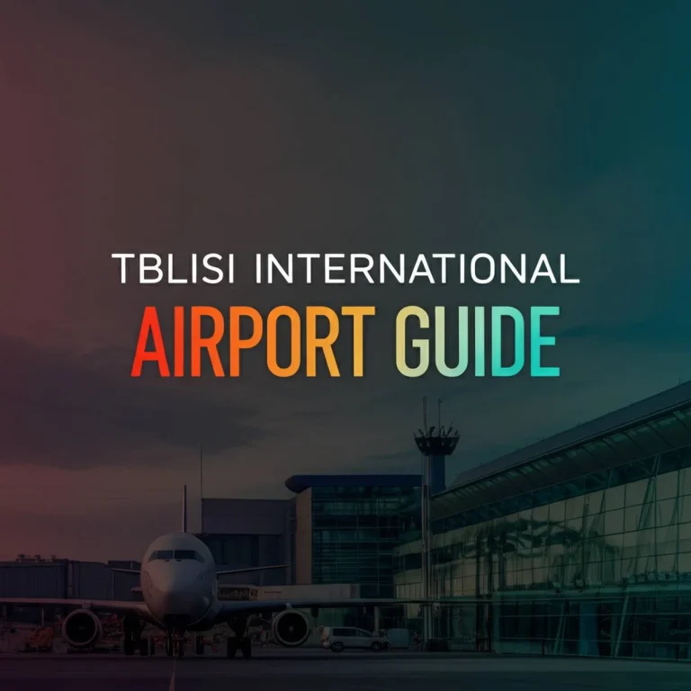 راهنمای فرودگاه تفلیس Tbilisi International Airport Guide