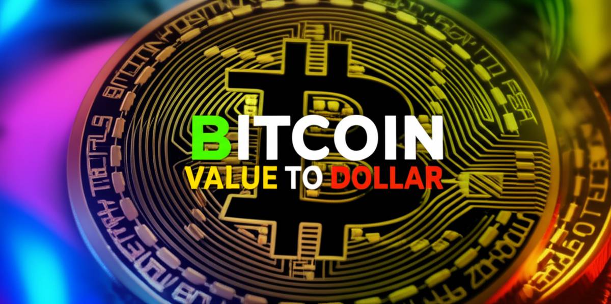 ارزش بیت کوین به دلار