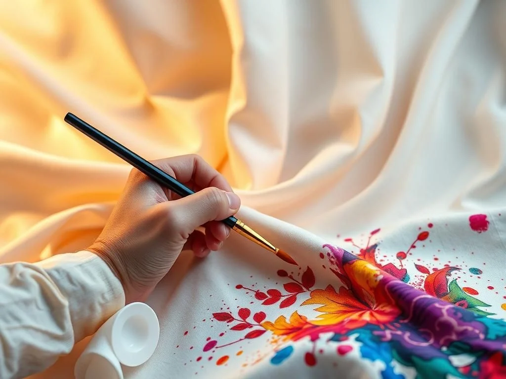 چگونه نقاشی روی پارچه می‌تواند به طرح‌های لباس شما جلوه‌ای خاص بدهد