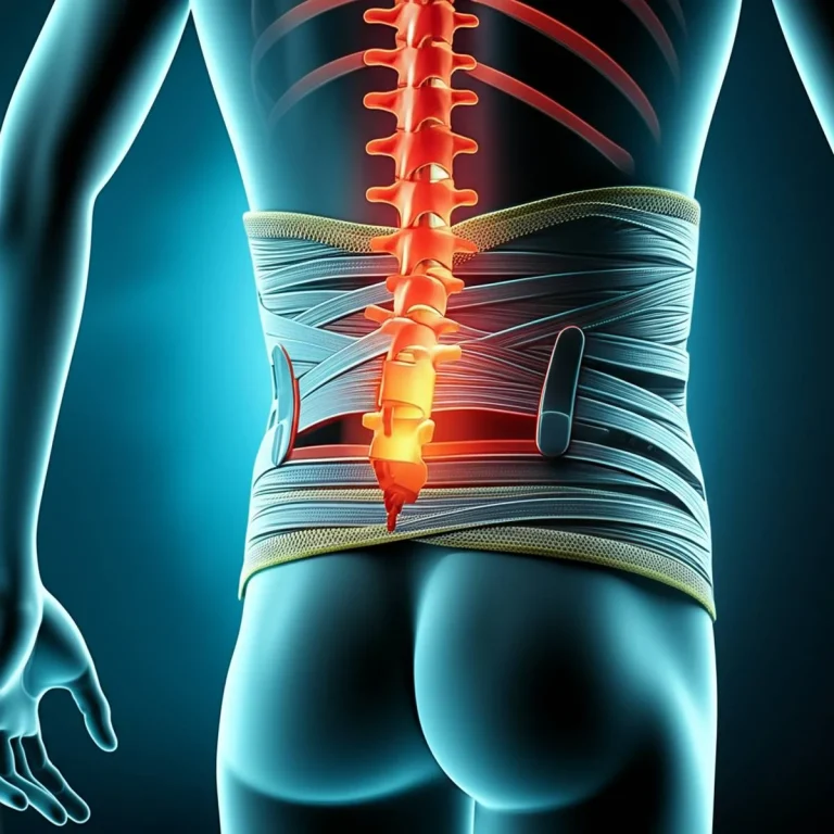 کمربند طبی آتل دار تینور کد A-04 | ویژگی ها و خرید