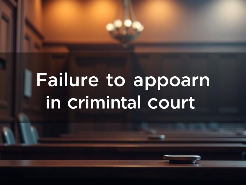 عدم حضور در دادگاه کیفری: عواقب، مجازات و راهکارهای حقوقی