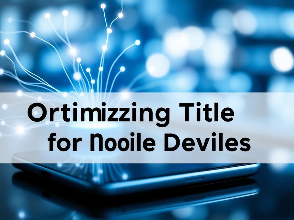 بهینه سازی عناوین برای دستگاه های موبایل | راهنمای جامع سئو